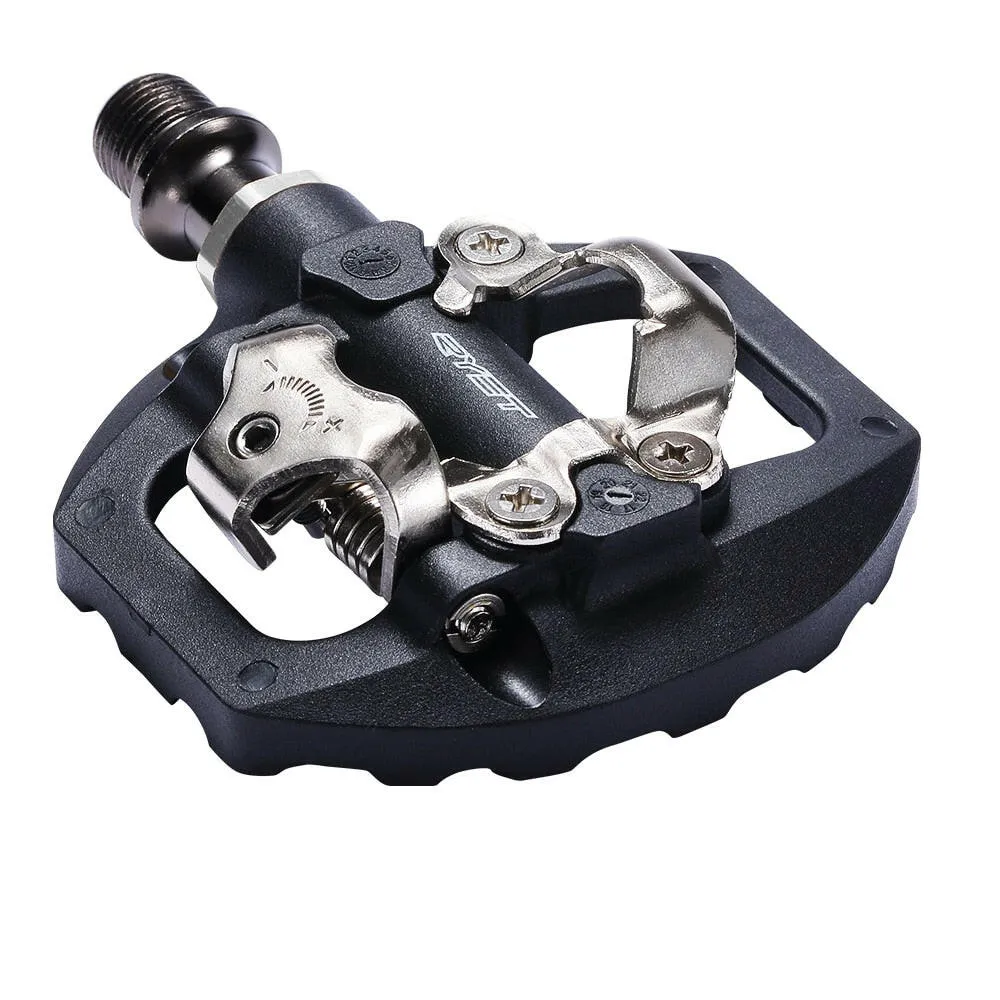 2023 RYET Aluminum Alloy Bike Pedals Dual-use Ultralight Self-locking MTB Flat Platform Mountain Bicycle Cleats Cycling Parts