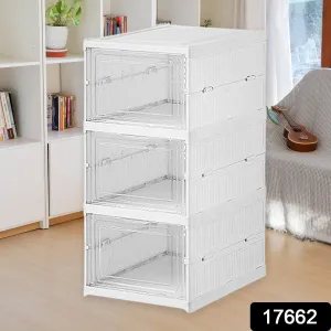 3-Tier Utility Cart for Closet & Laundry