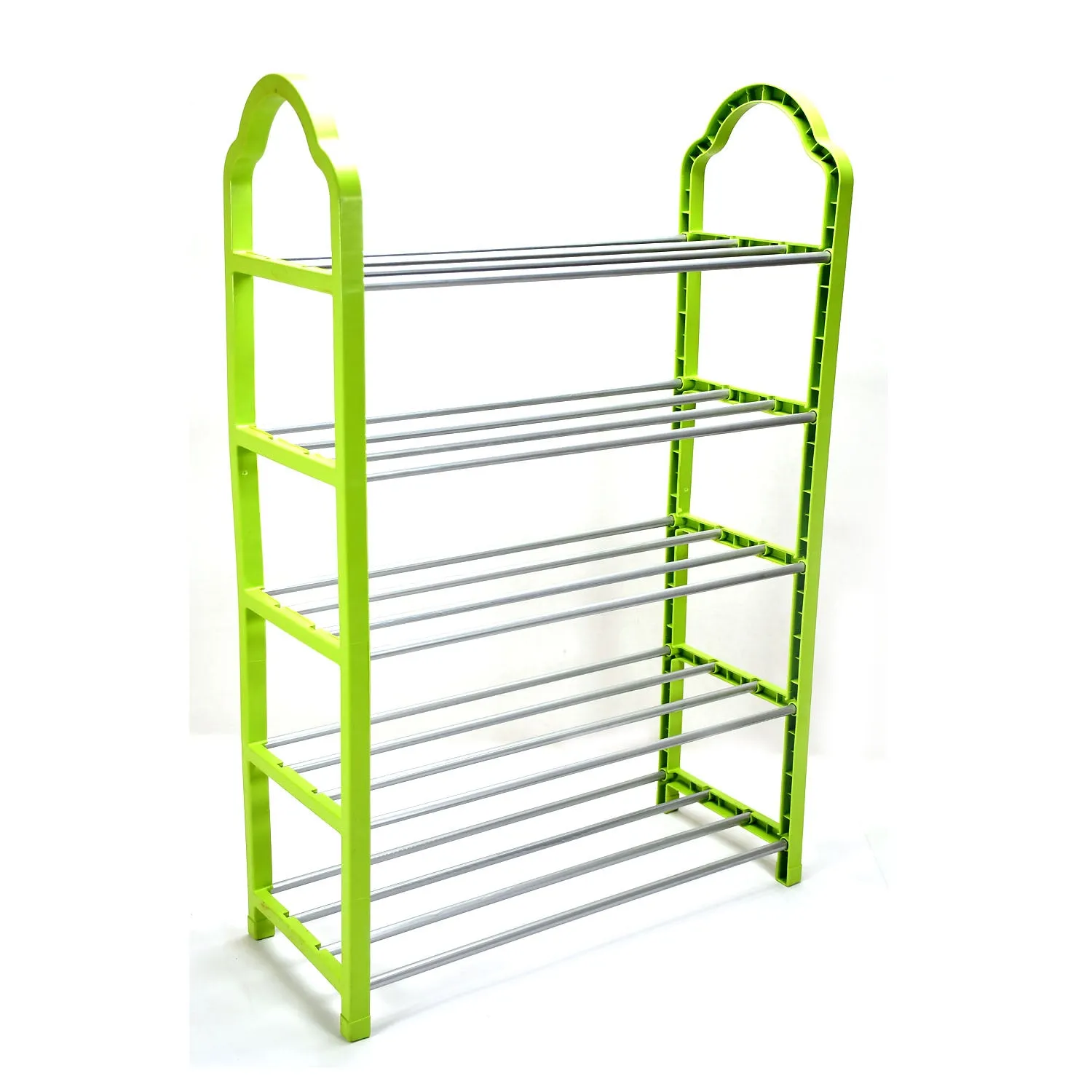 5176 5Tiers Steel  Shoe Rack Adjustable Shoe Shelf Storage Organizer For Home Use