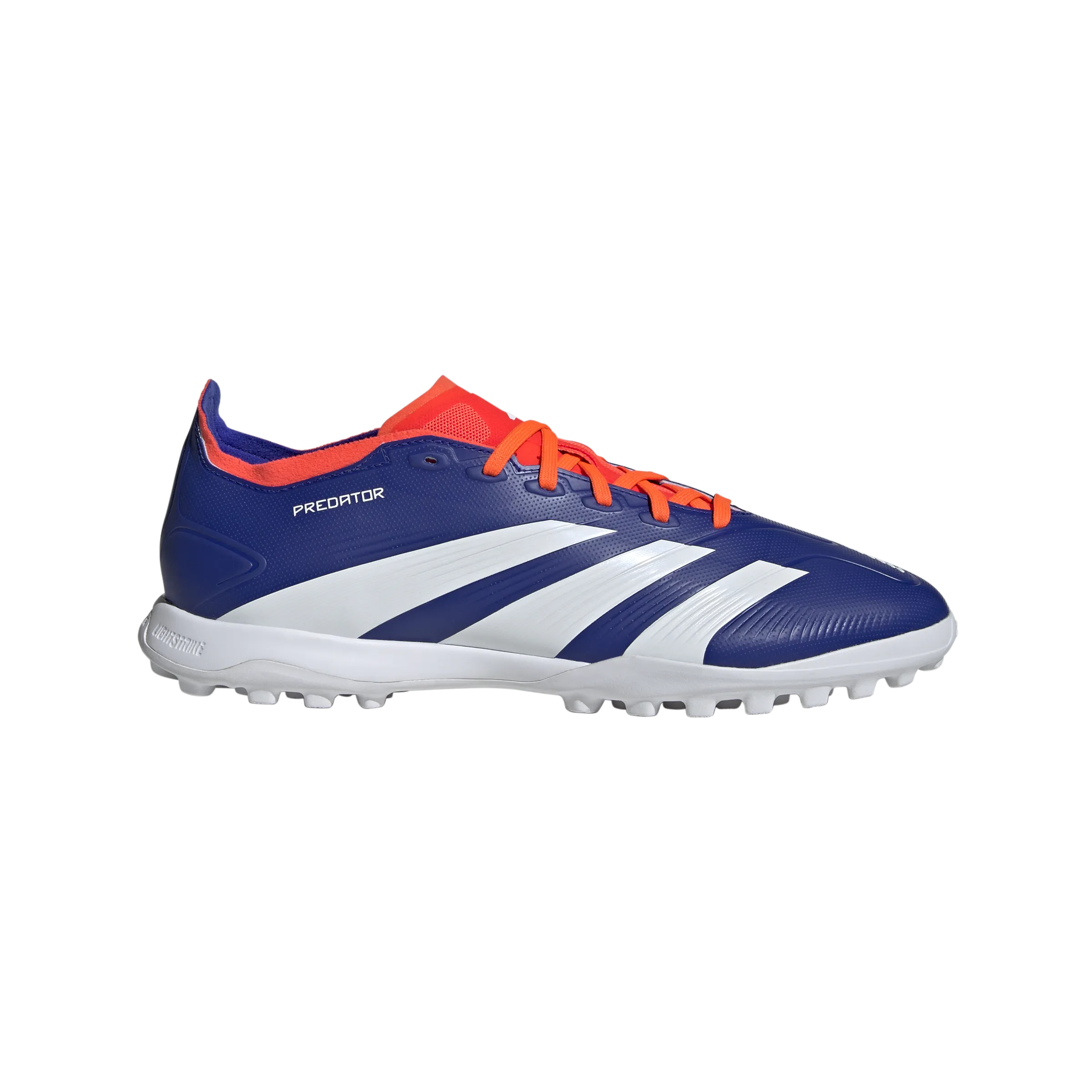 adidas Predator League Artificial Turf Soccer Shoes | Lucid Blue-Cloud White-Solar Red | Men's