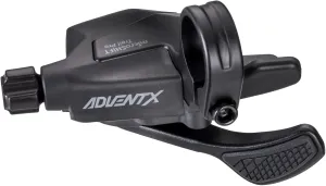 ADVENT X Trail Trigger Pro, 10-speed right hand microSHIFT transmission, black