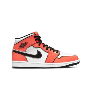 Air Jordan 1 Mid SE 'Turf Orange' GS BQ6931-802