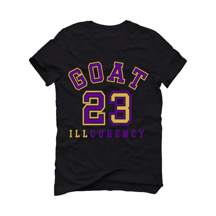 Air Jordan 12 Field Purple - Black T-Shirt (GOAT 23)