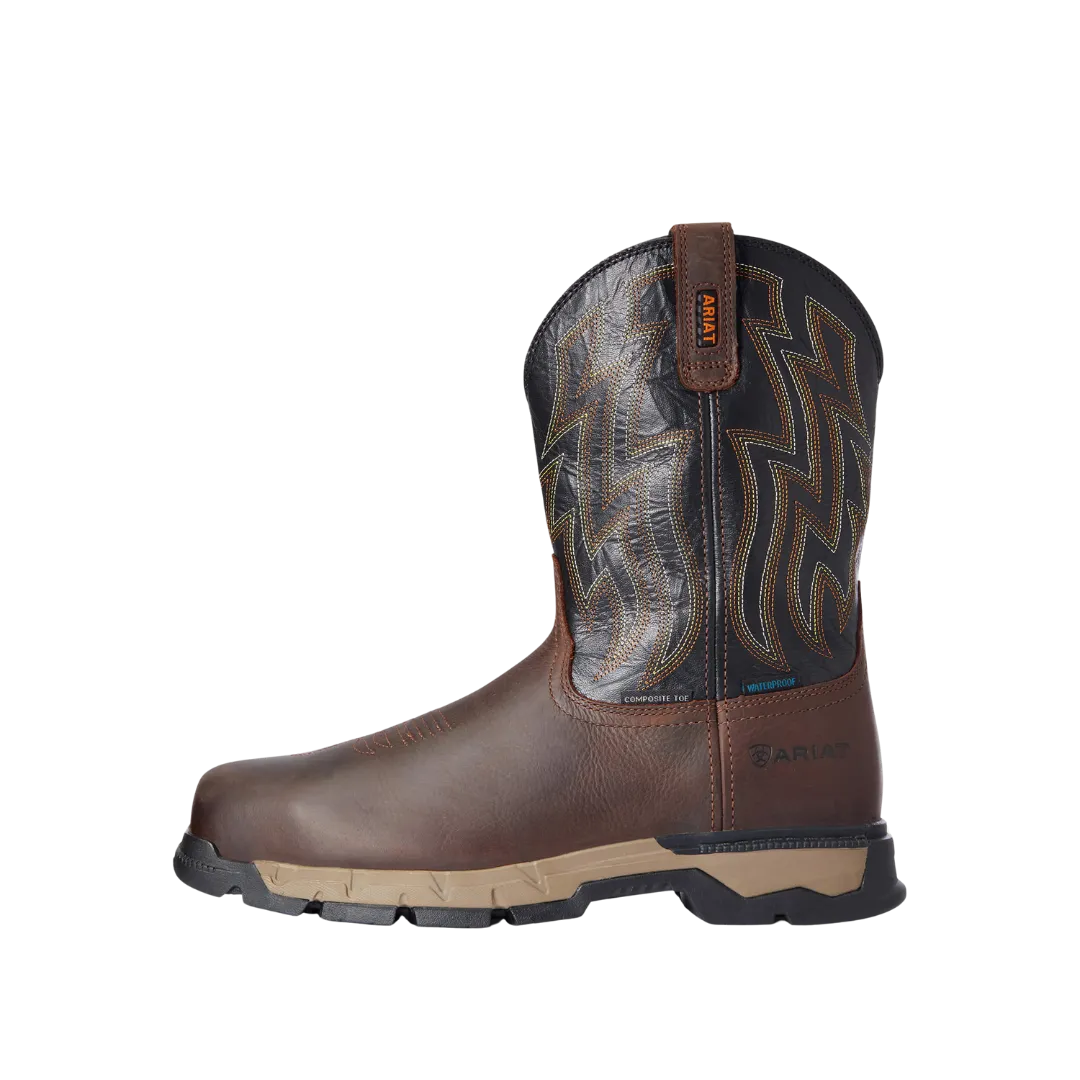 Ariat Men's Rebar Waterproof Composite Toe Work Boots