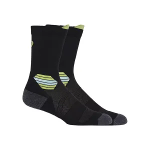 Asics Fujitrail Run Socks Black Green