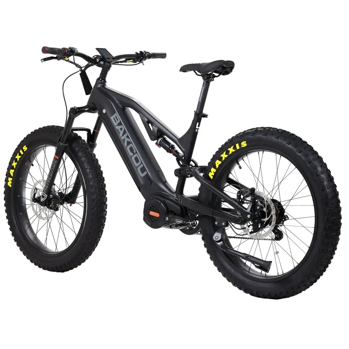 Bakcou 1500W Scout Jager Full Suspension Fat Tire Electric Bike