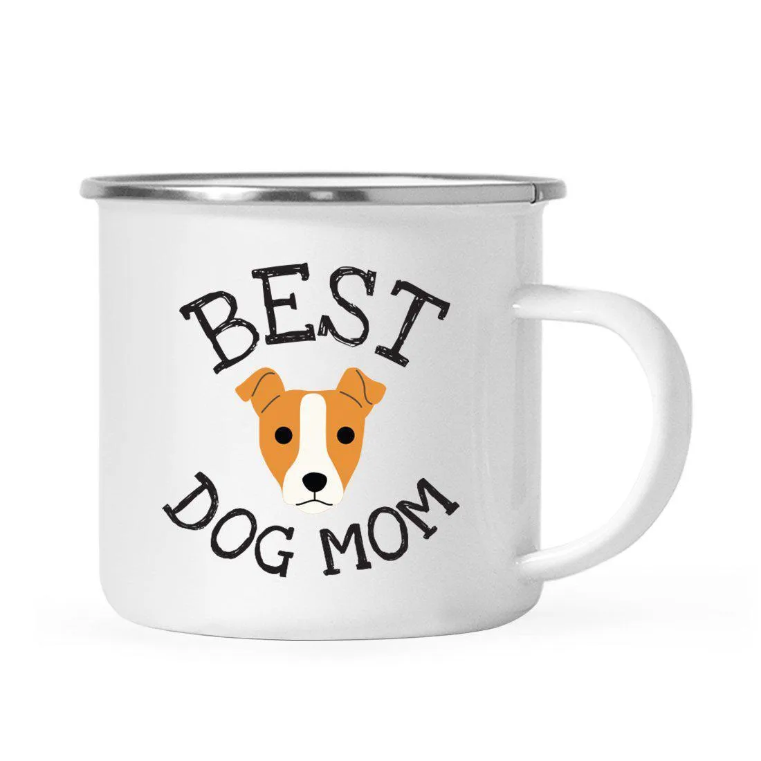 Best Dog Mom, Dog Graphic Campfire Coffee Mug