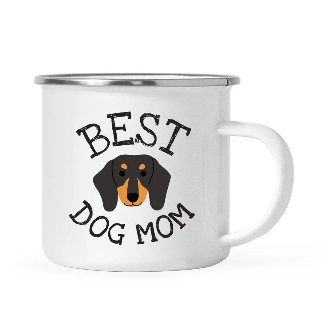 Best Dog Mom, Dog Graphic Campfire Coffee Mug