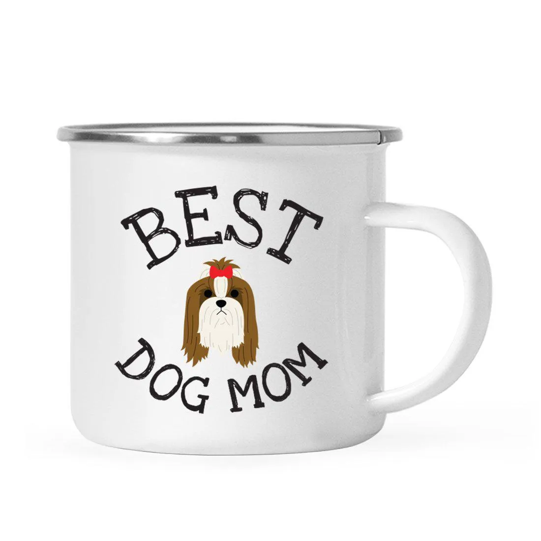 Best Dog Mom, Dog Graphic Campfire Coffee Mug