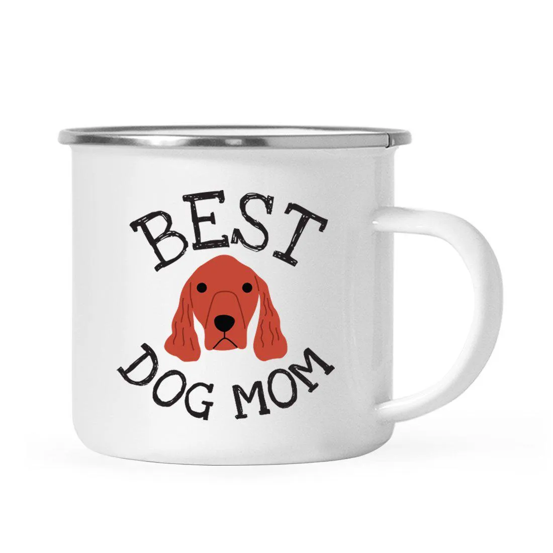 Best Dog Mom, Dog Graphic Campfire Coffee Mug