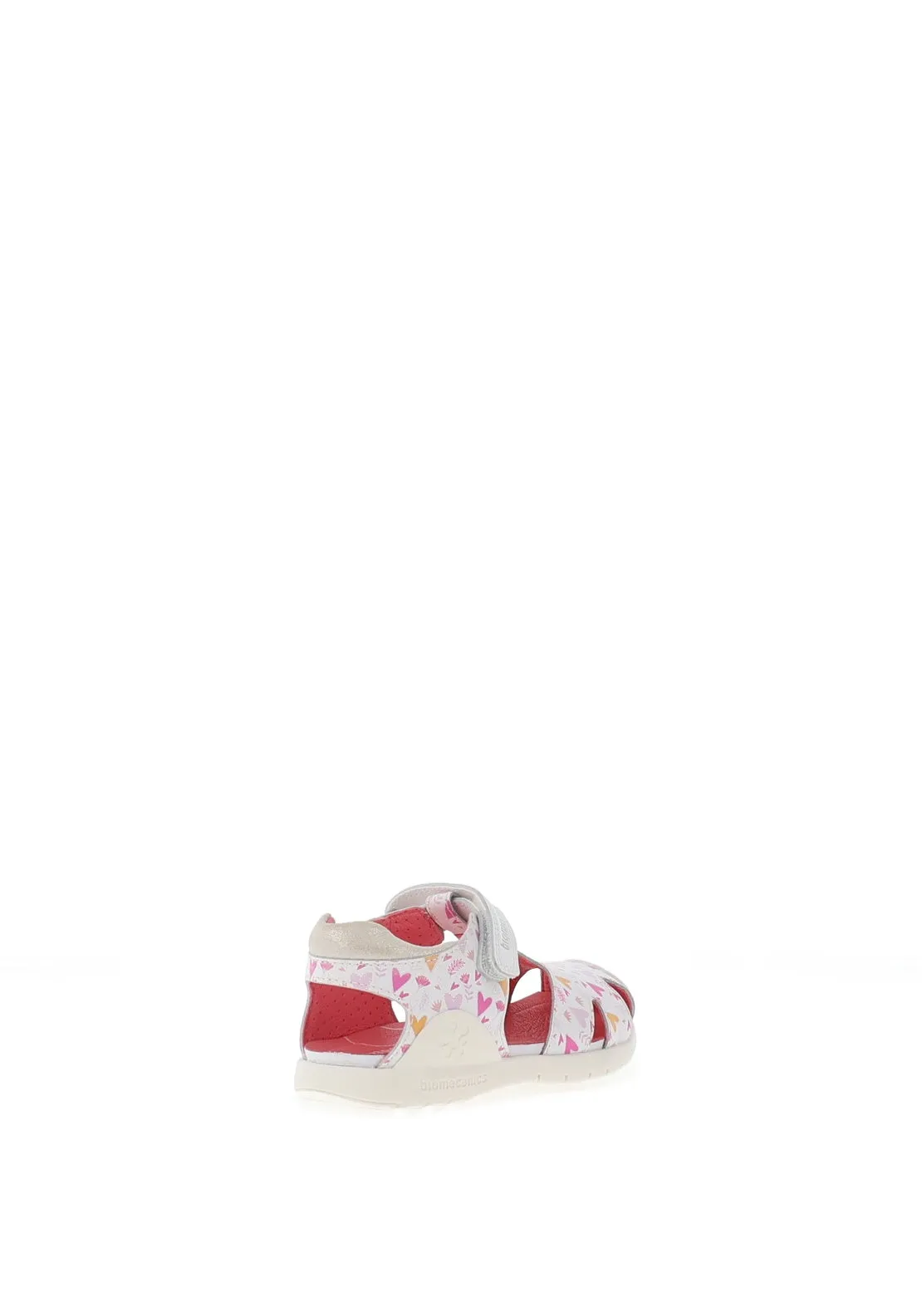 Biomecanics Baby Girl 242231-B Closed Toe Sandals, White Multi