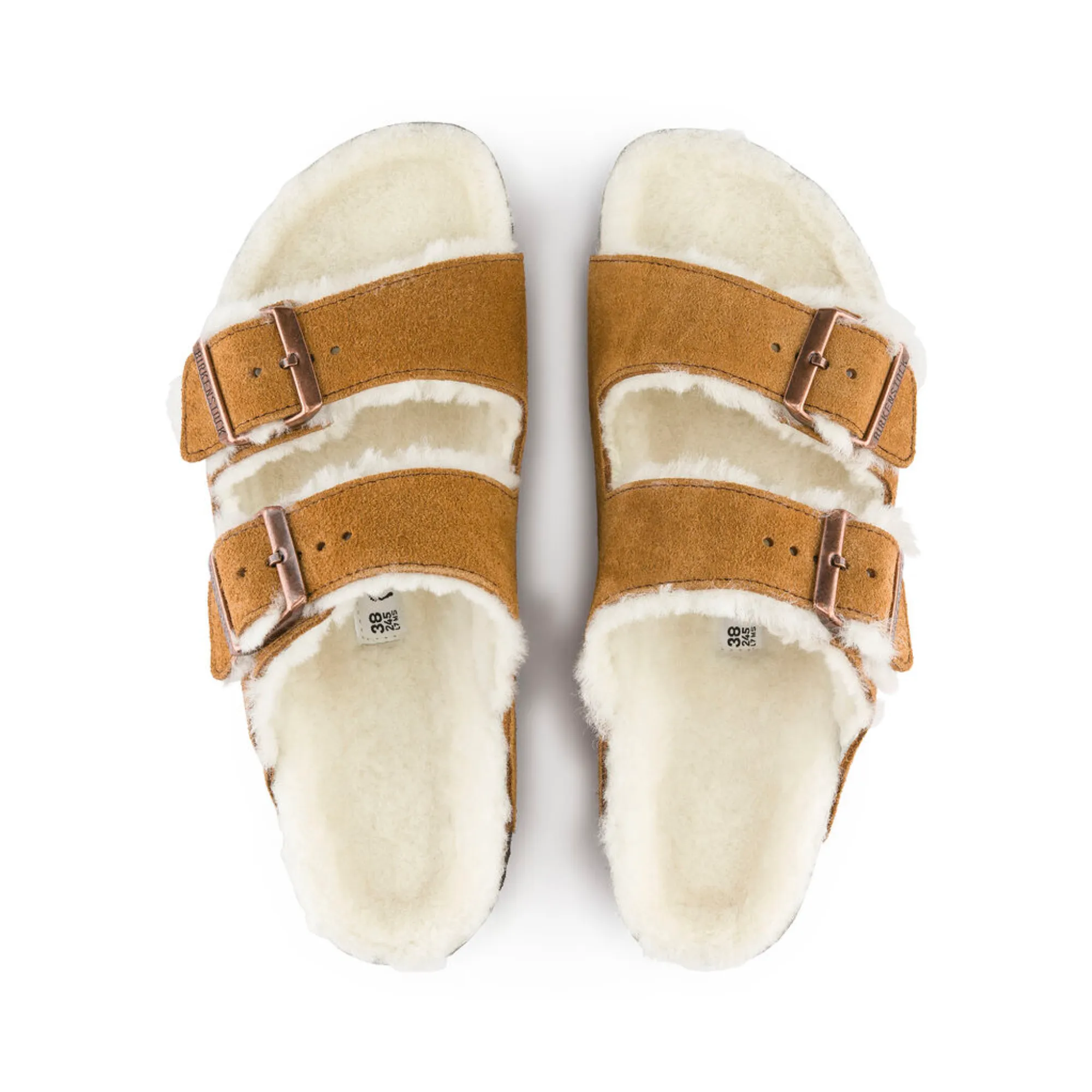 BIRKENSTOCK ARIZONA SUEDE SHEARLING N (NARROW)