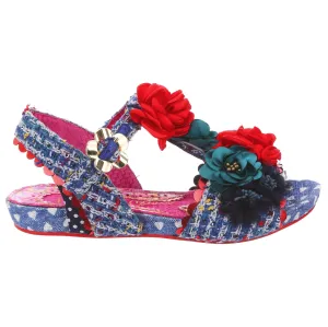 Blossoming Beauty in Blue by Irregular Choice