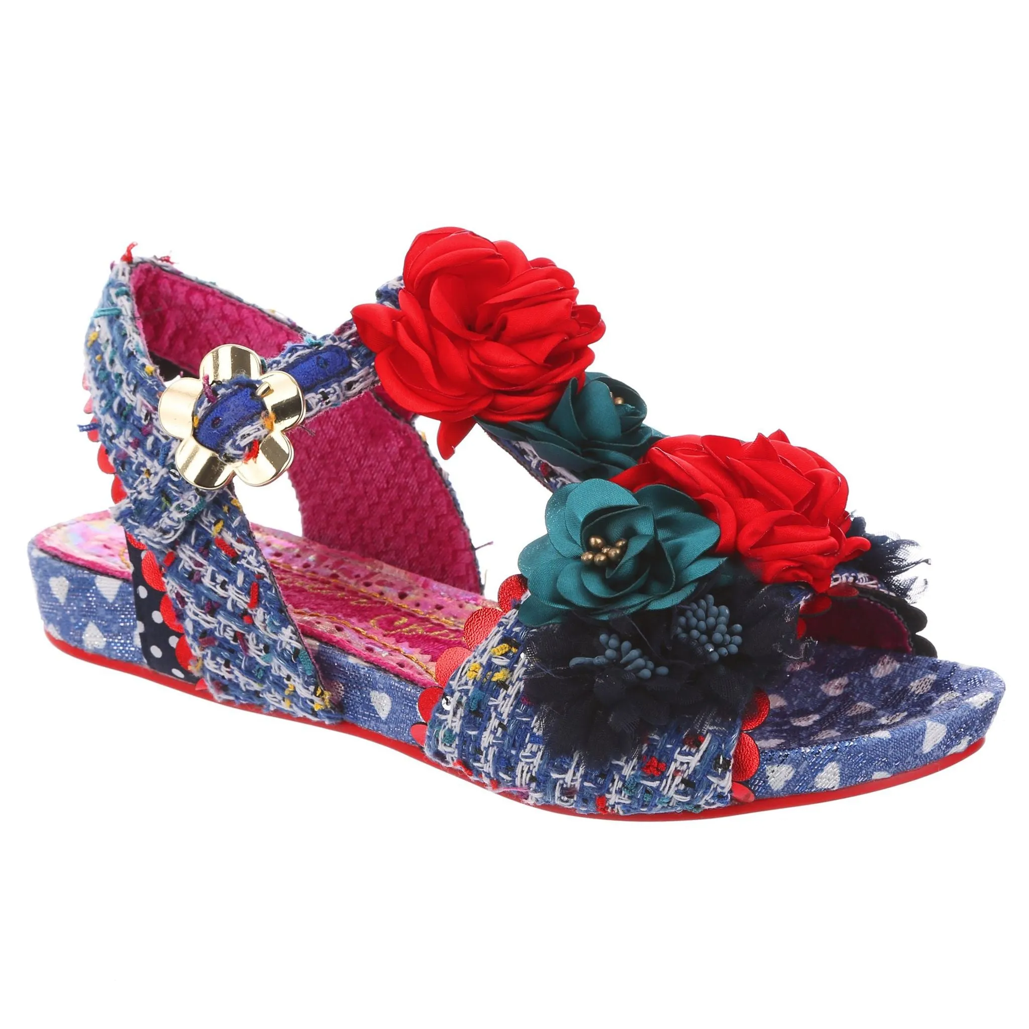 Blossoming Beauty in Blue by Irregular Choice