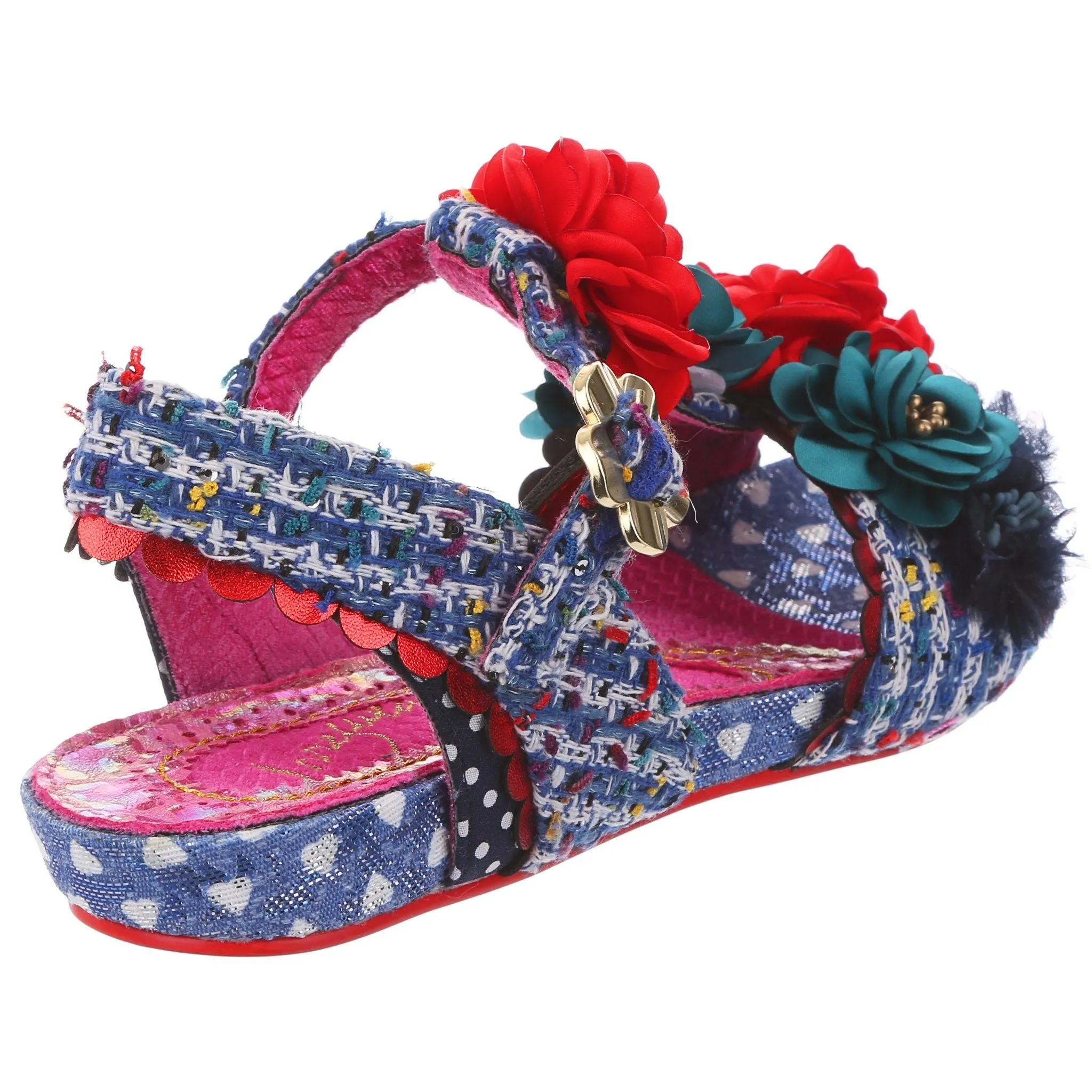 Blossoming Beauty in Blue by Irregular Choice