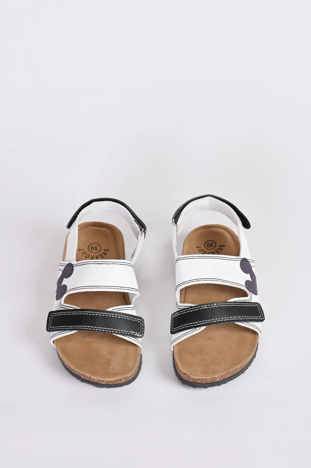 BOYS MICKEY STRAP SANDALS