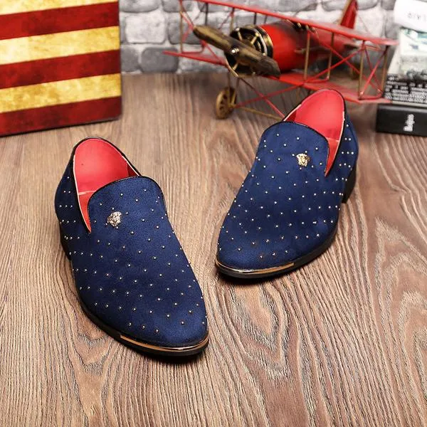 British Men's Shoes, Fashion Shoes, Casual Shoes, Large Size Foreign Trade Leather Shoes, One Hair Replacement Model K01