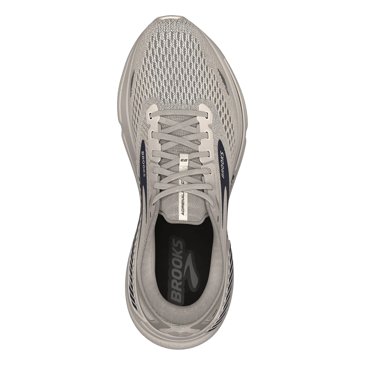 Brooks Adrenaline GTS 23 - Crystal Grey - Surf the Web - Grey