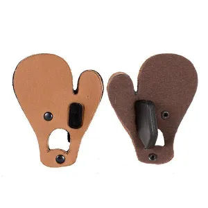 Buck Trail Leather Tab with Separator