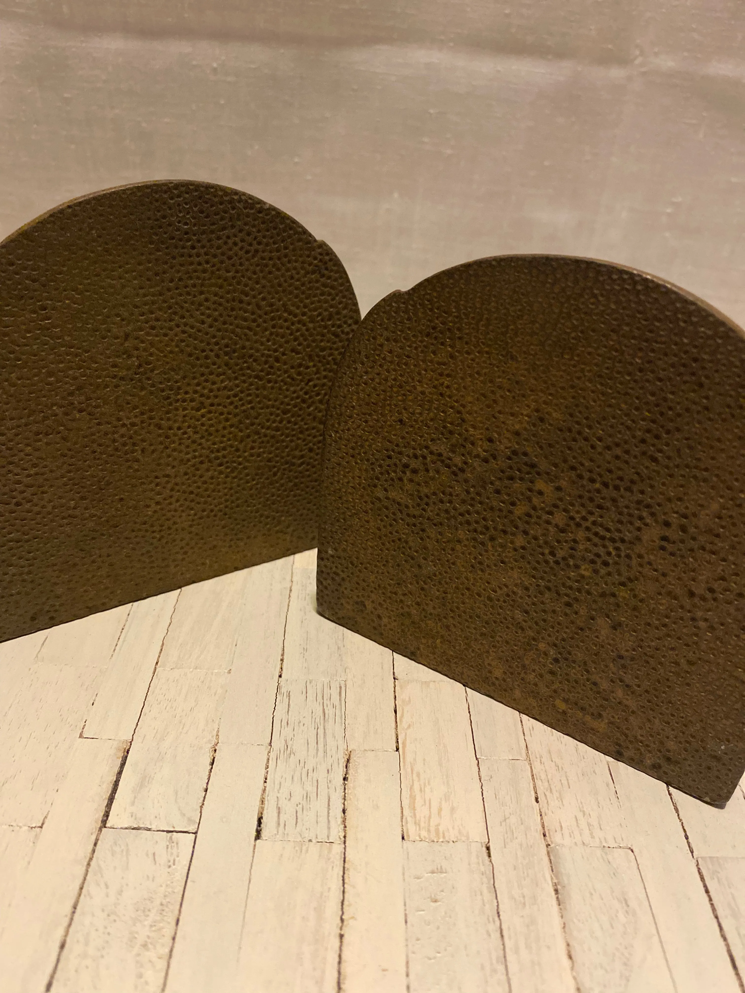 Cast Iron End of the Trail Bookends