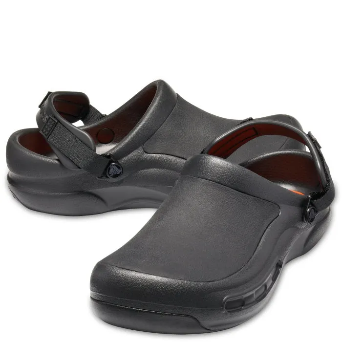 Chefs Crocs Shoes Bistro Pro LiteRide Clog Black Unisex