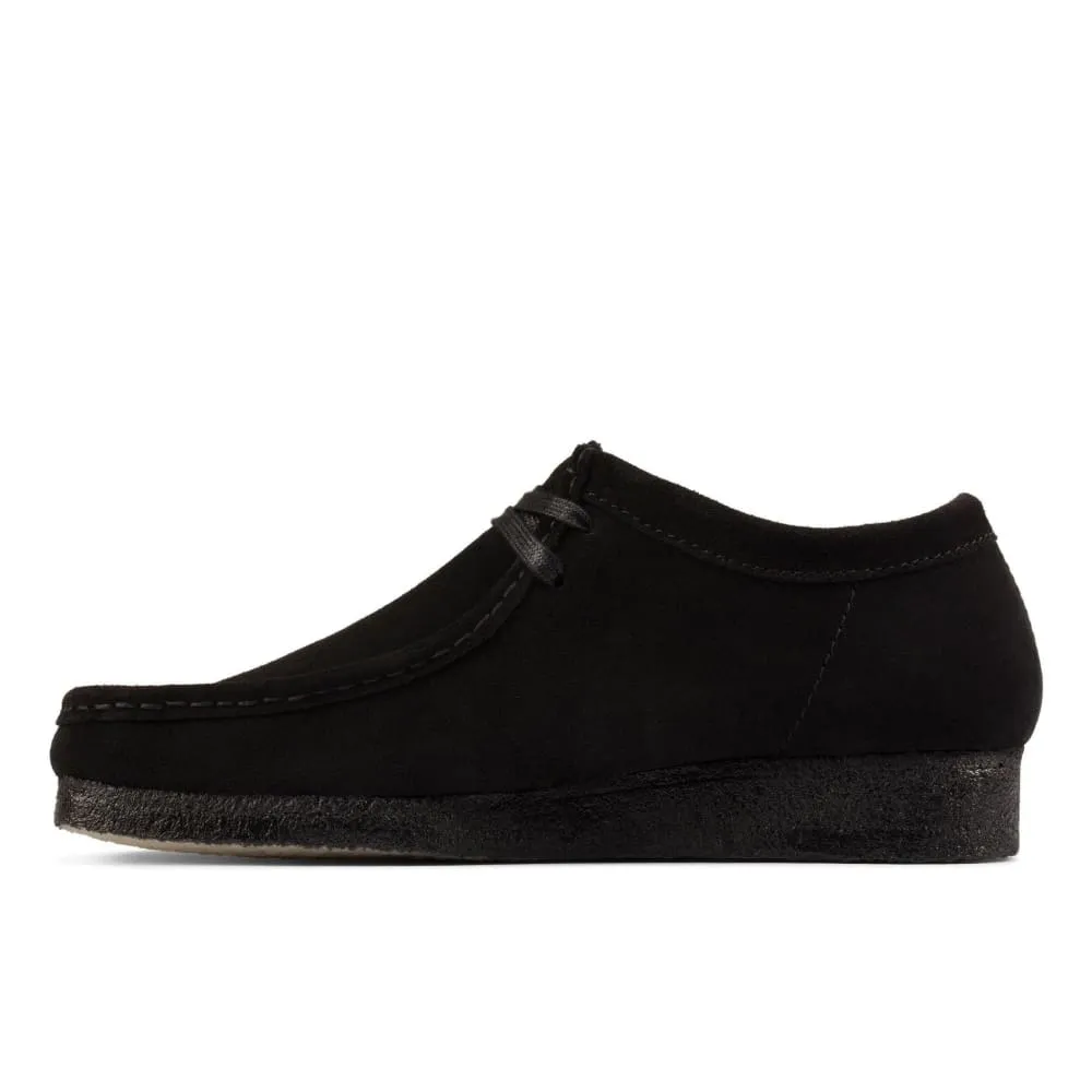 Clarks Originals Wallabee Low Men's Black Suede 26155519