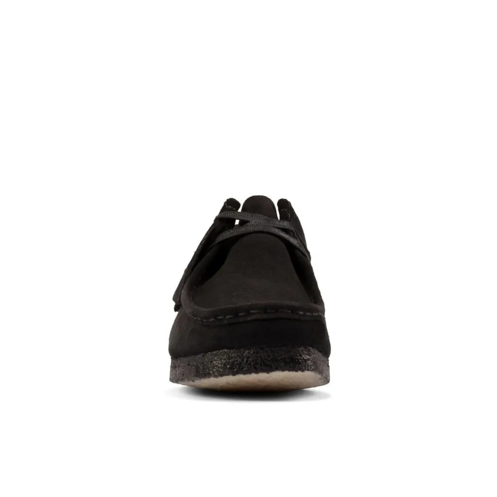 Clarks Originals Wallabee Low Men's Black Suede 26155519