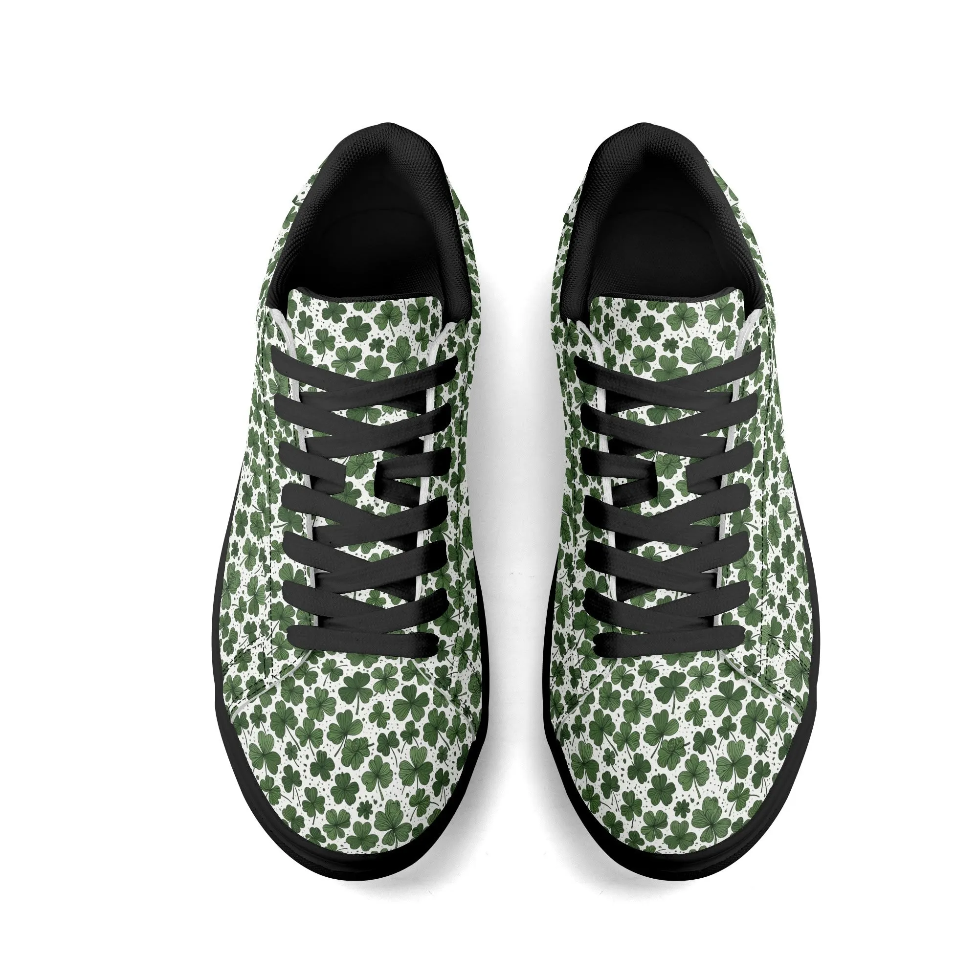 Clovers Adult Lightweight Brand Low Top Leather Shoes