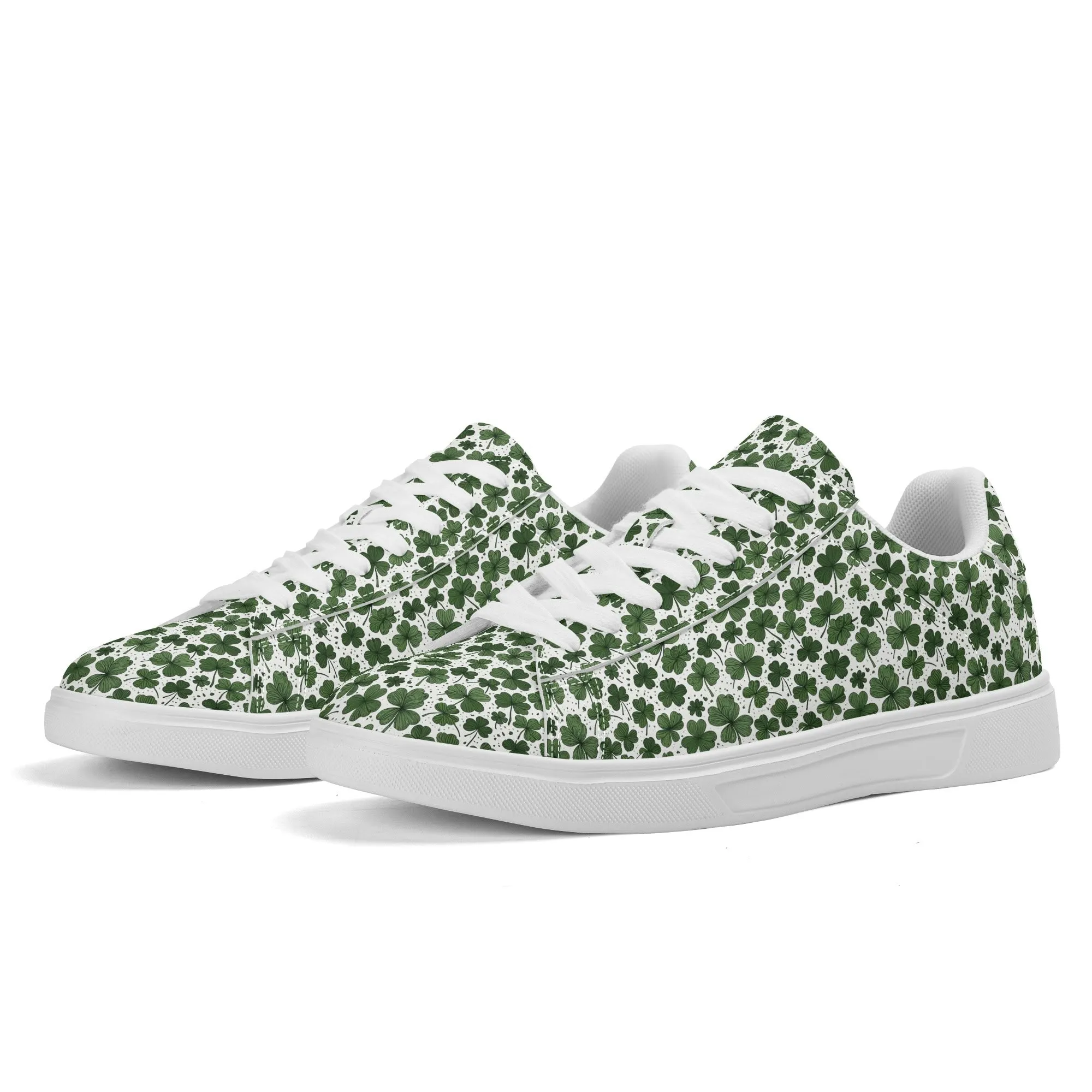 Clovers Adult Lightweight Brand Low Top Leather Shoes