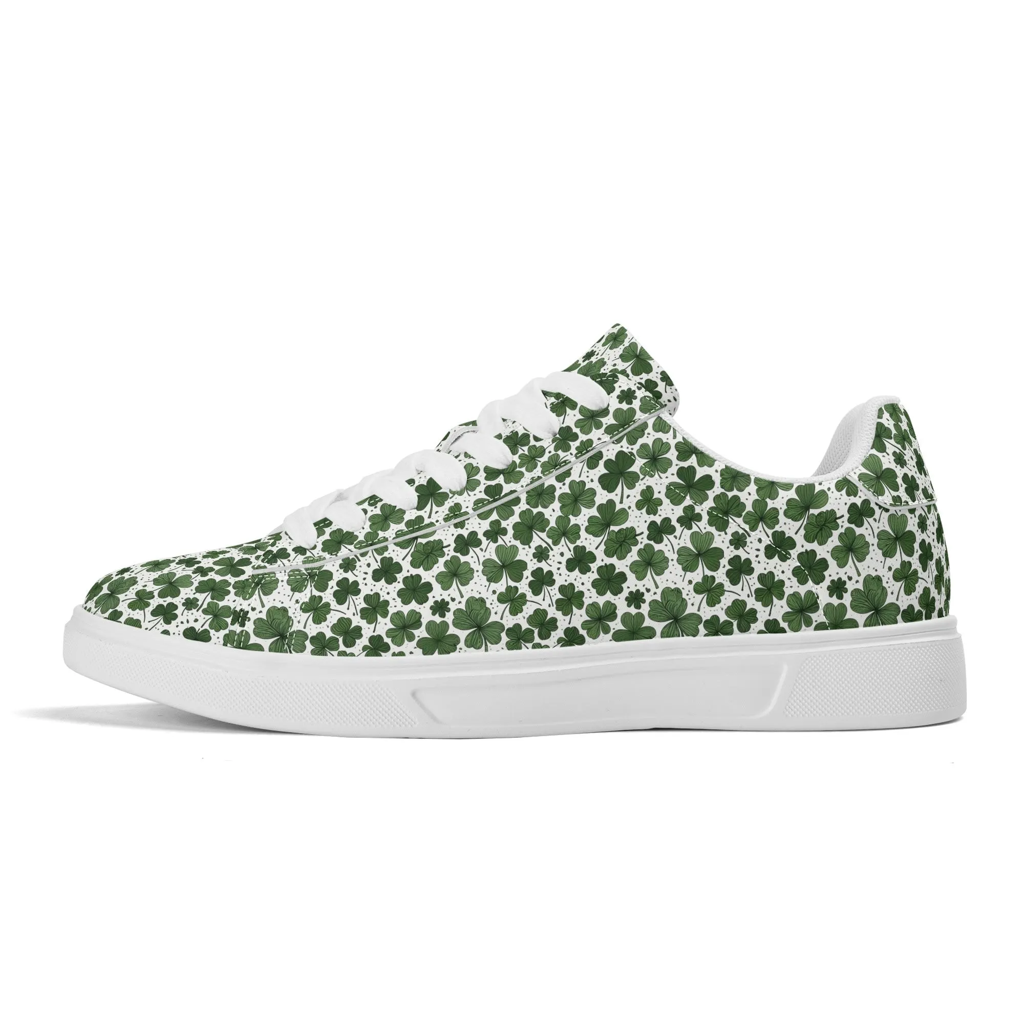 Clovers Adult Lightweight Brand Low Top Leather Shoes