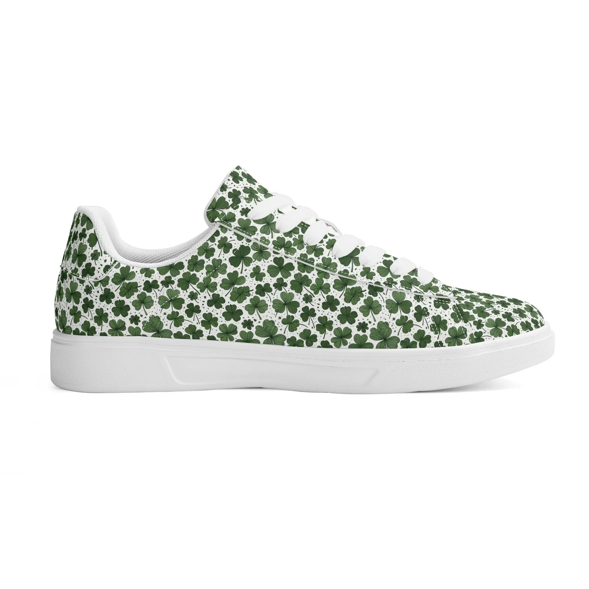 Clovers Adult Lightweight Brand Low Top Leather Shoes