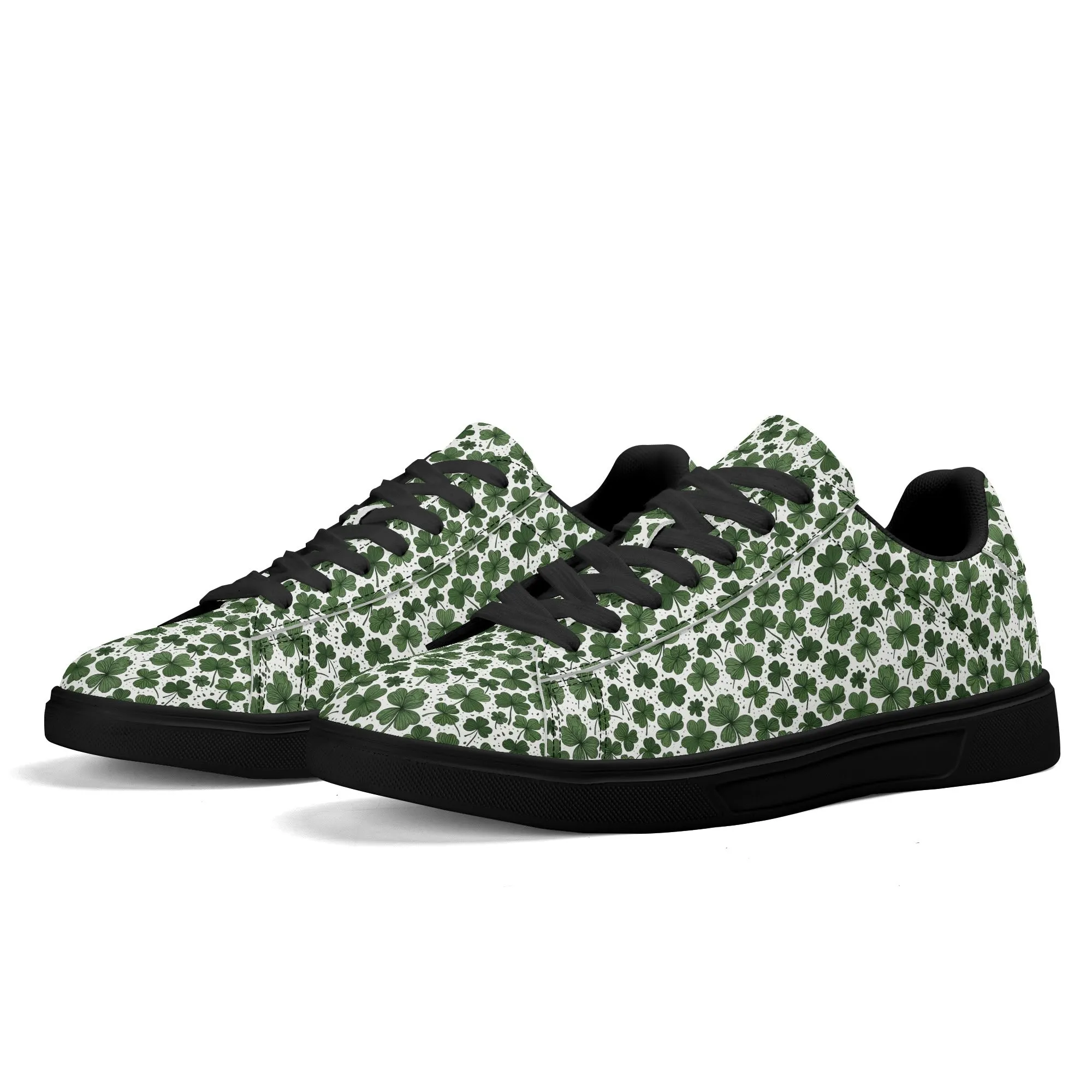 Clovers Adult Lightweight Brand Low Top Leather Shoes