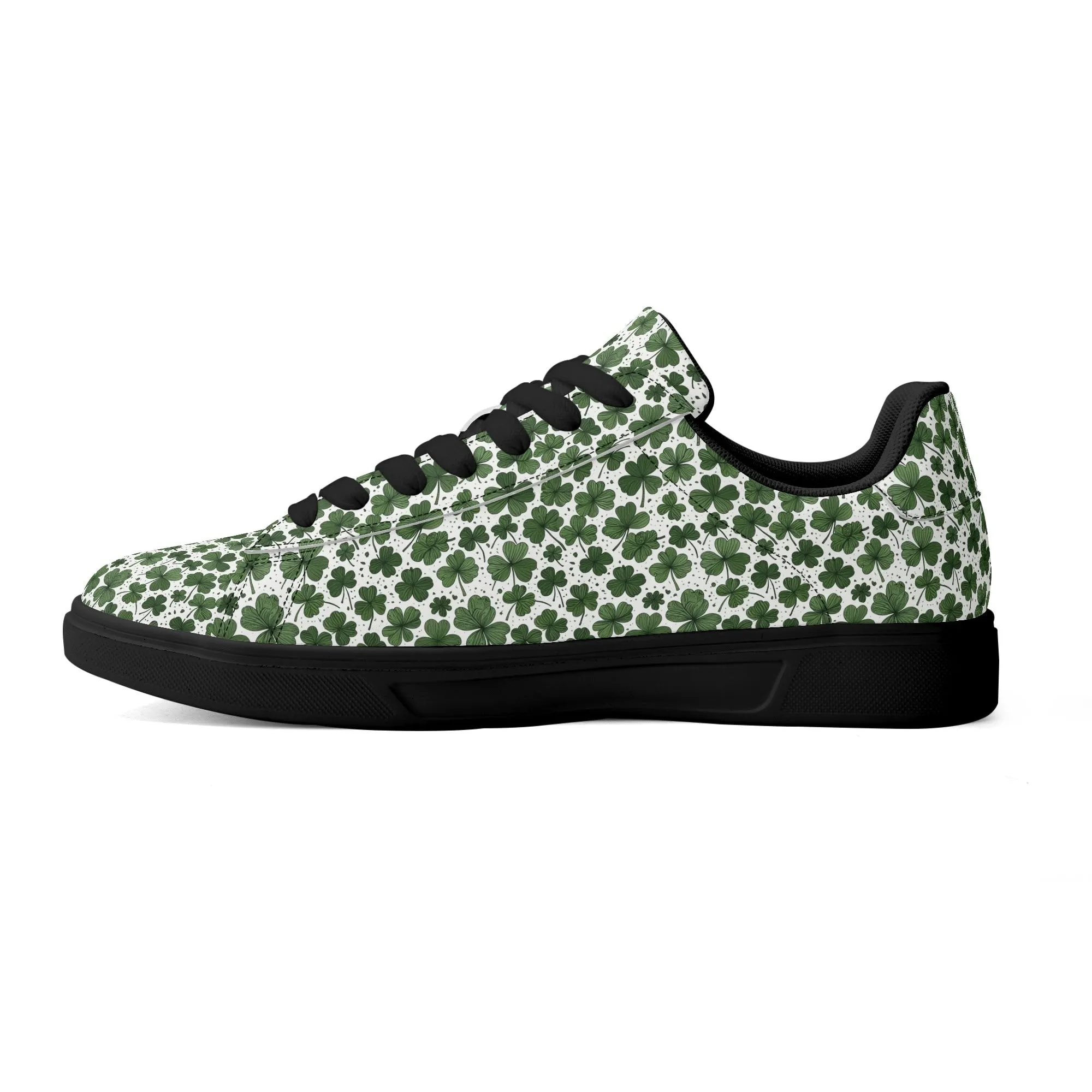 Clovers Adult Lightweight Brand Low Top Leather Shoes