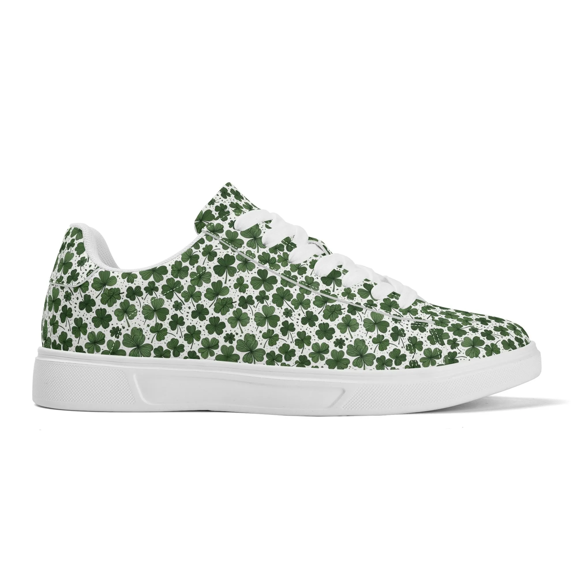 Clovers Adult Lightweight Brand Low Top Leather Shoes