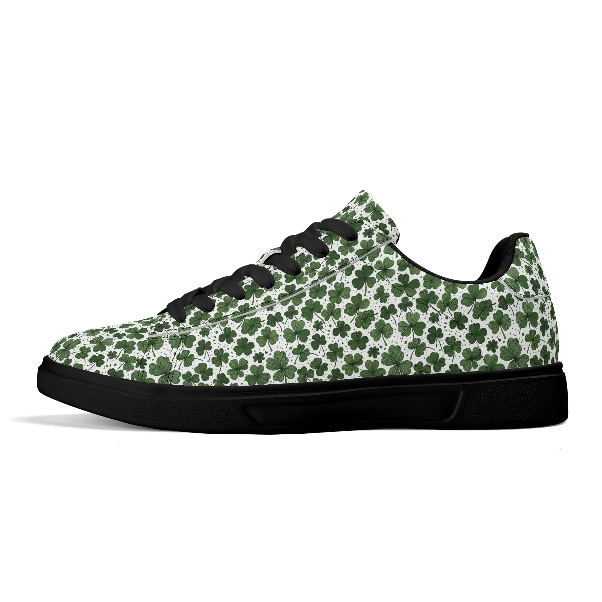 Clovers Adult Lightweight Brand Low Top Leather Shoes