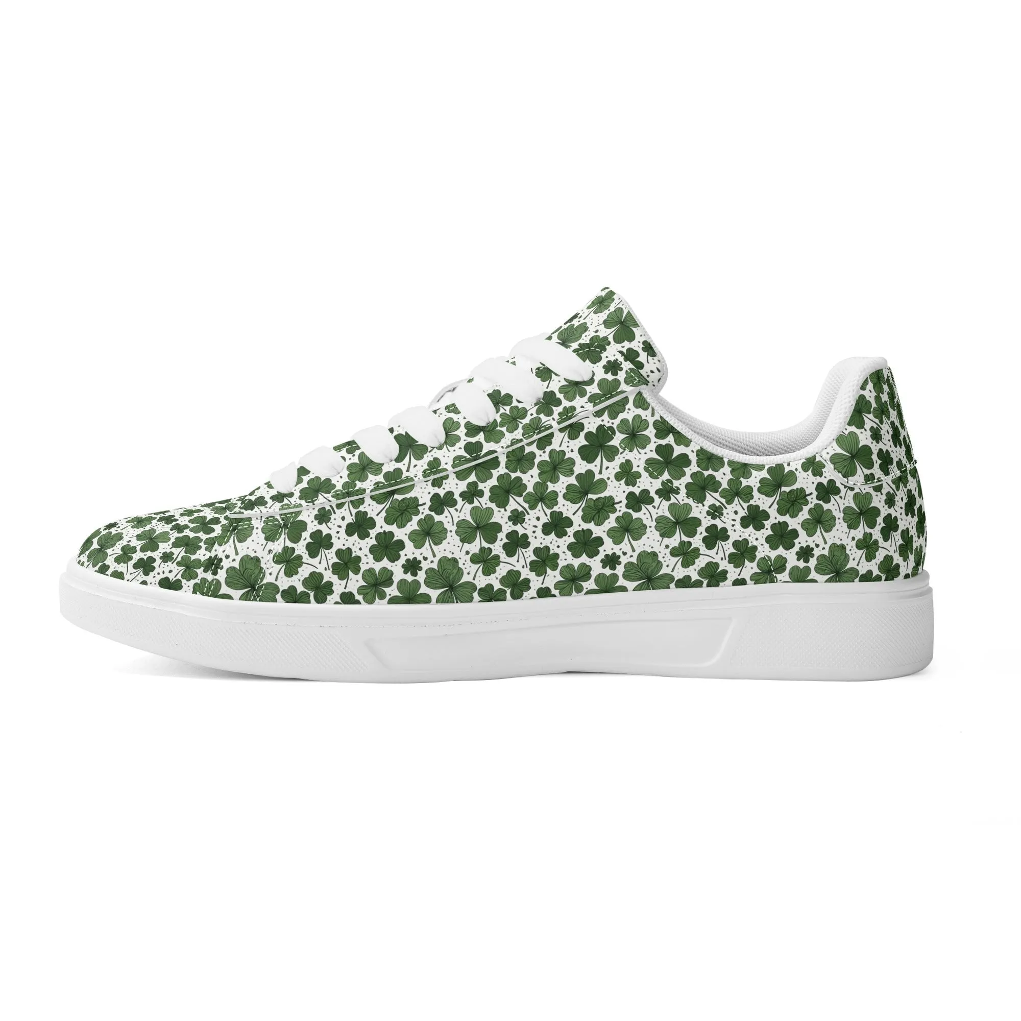 Clovers Adult Lightweight Brand Low Top Leather Shoes