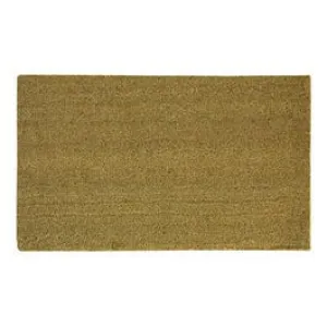 Coir Doormat, Skid-Resistant, 18 x 30-In.