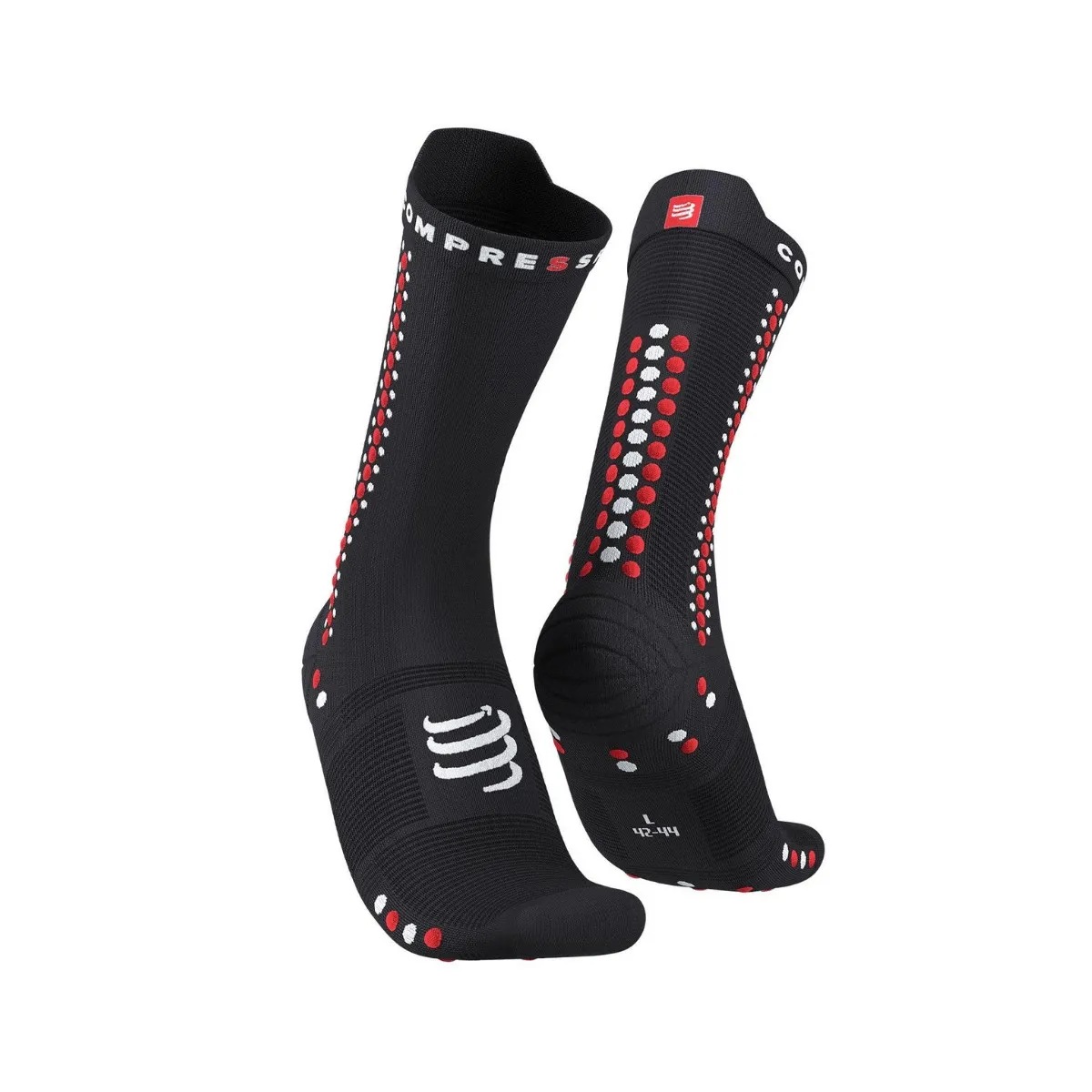 Compressport Pro Racing V4.0 Bike Socks Black Red