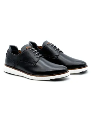 Countryaire Saddle Leather Plain Toe in Black