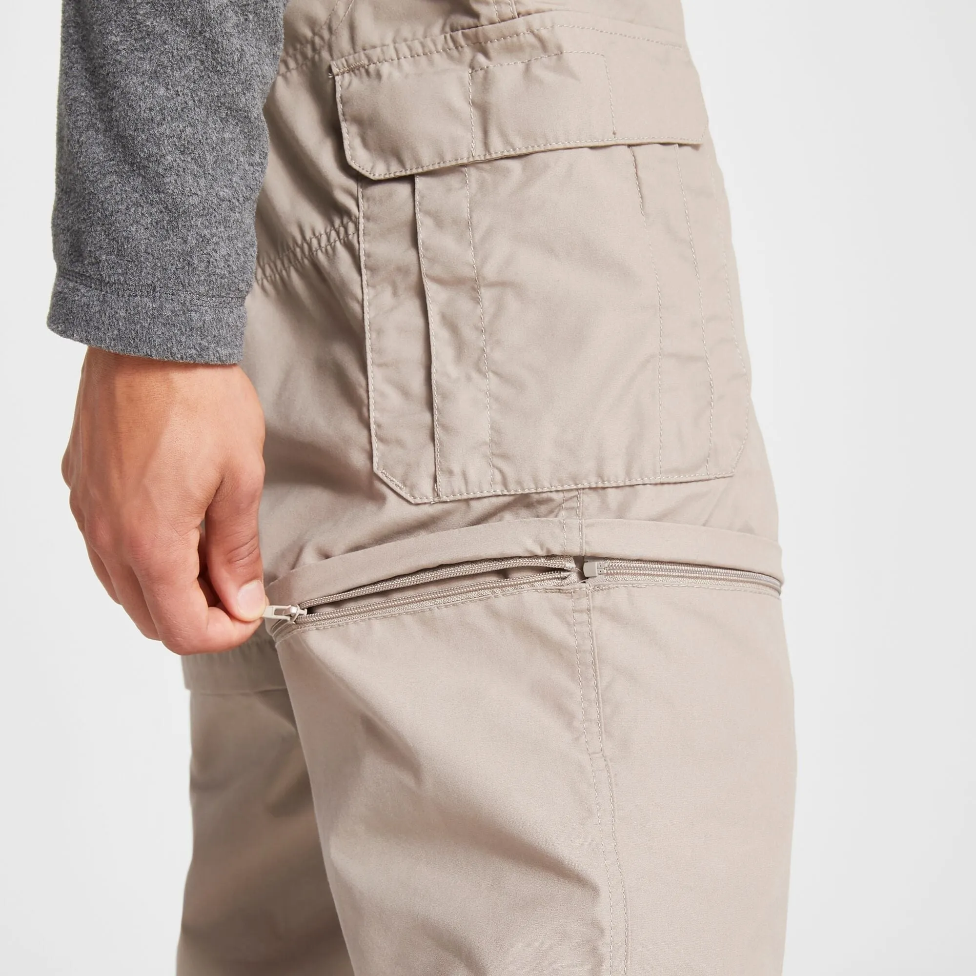 Craghoppers Mens Kiwi Zip Off Convertible Nosi Trousers