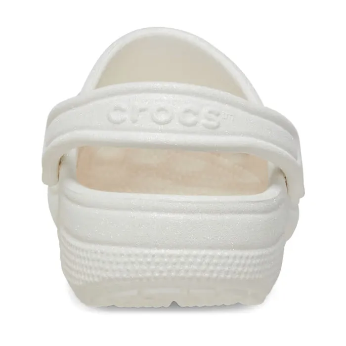 Crocs - Classic Clog Adults White Glitter