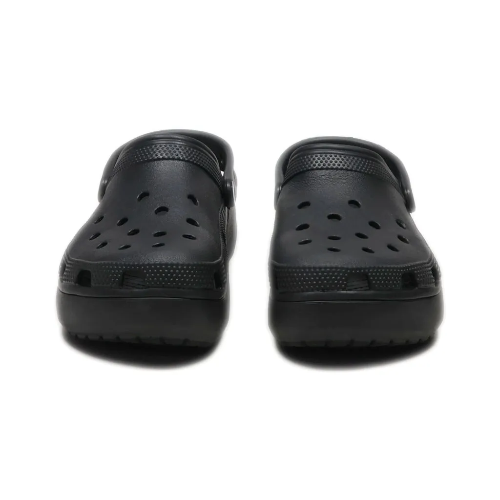 Crocs Classic Platfrom Clogs Eva Black Colour For Women