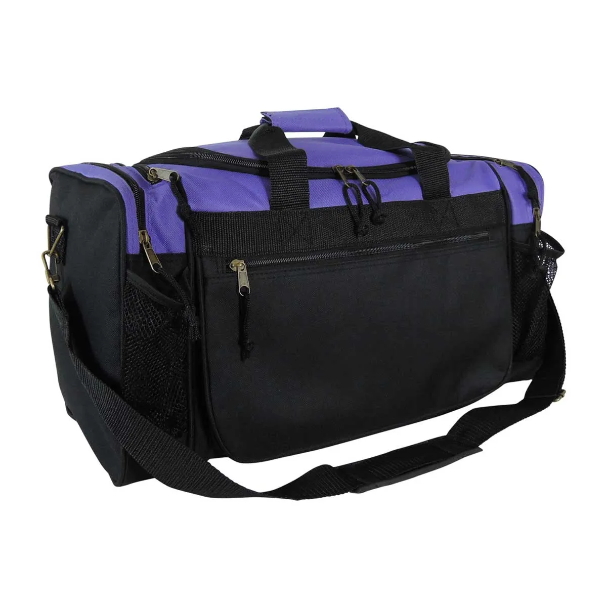 Dalix 20" Sports Duffel Bag with Mesh and Valuables Pockets