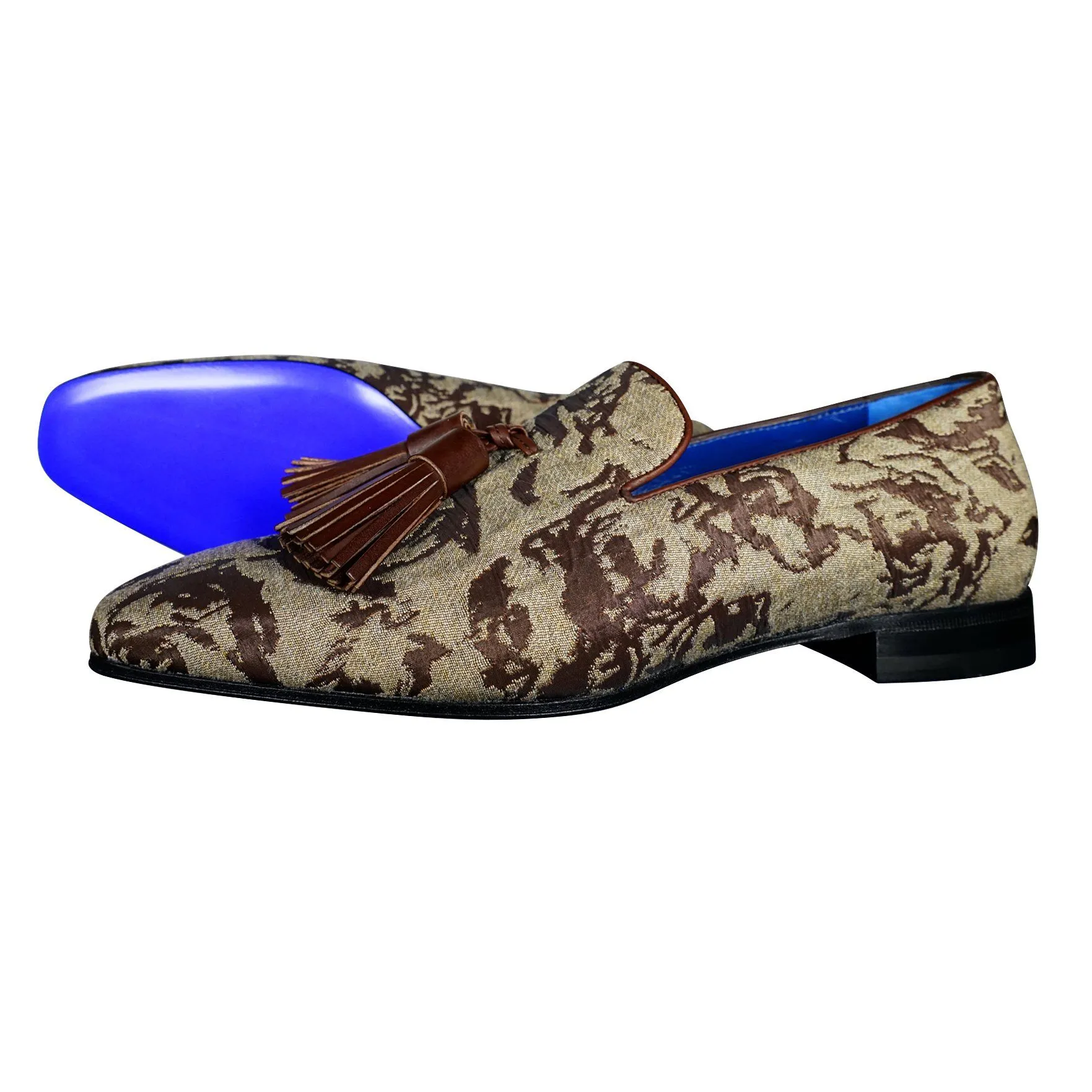 Damascus Series Cioccolato Tassel Loafer