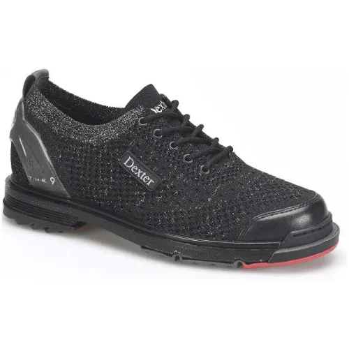 Dexter Womens THE 9 ST Black/Silver Bowling Shoes