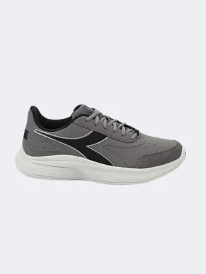 Diadora Eagle 6 S Men Running Shoes Steel Grey/Black