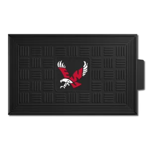 Eastern Washington Eagles Heavy Duty Vinyl Medallion Door Mat - 19.5in. x 31in.