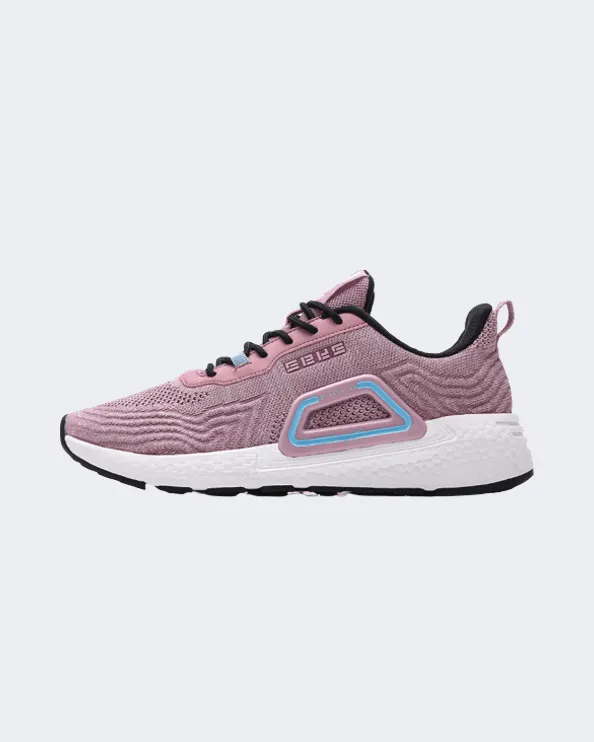 Erke Jogging Women Running Shoes Dark Pink 12120120145-203