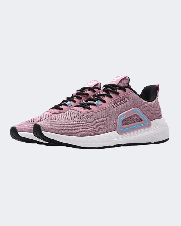 Erke Jogging Women Running Shoes Dark Pink 12120120145-203