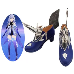 Genshin Impact Skirk Cosplay Shoes